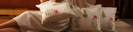 The Magic of Handblock Cushion Covers