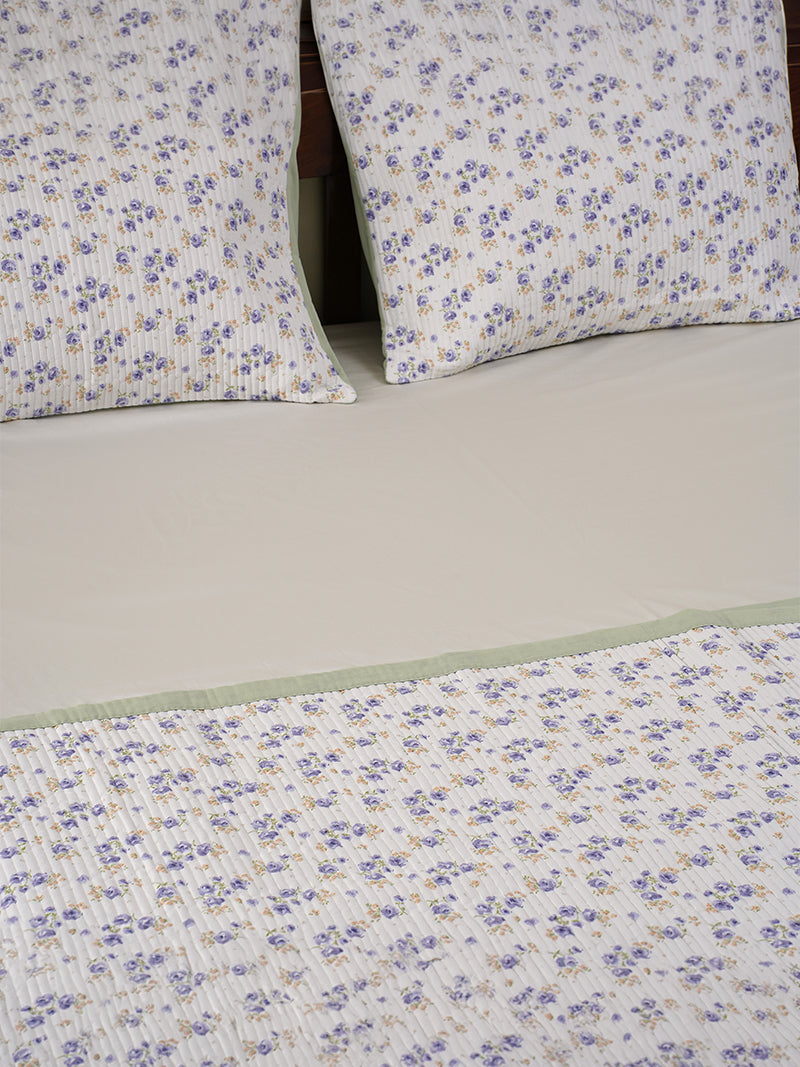 Misty Garden Reversible Bedcover