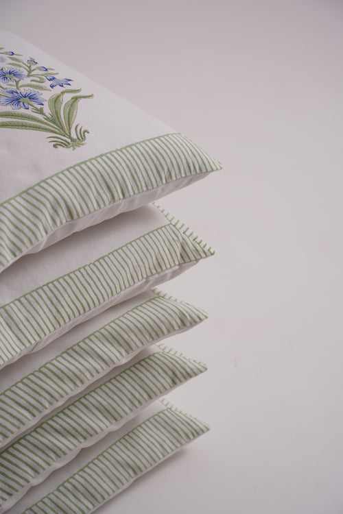 Sapphire Garden Cushion Covers