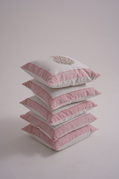 Pink Petal Cushion Covers