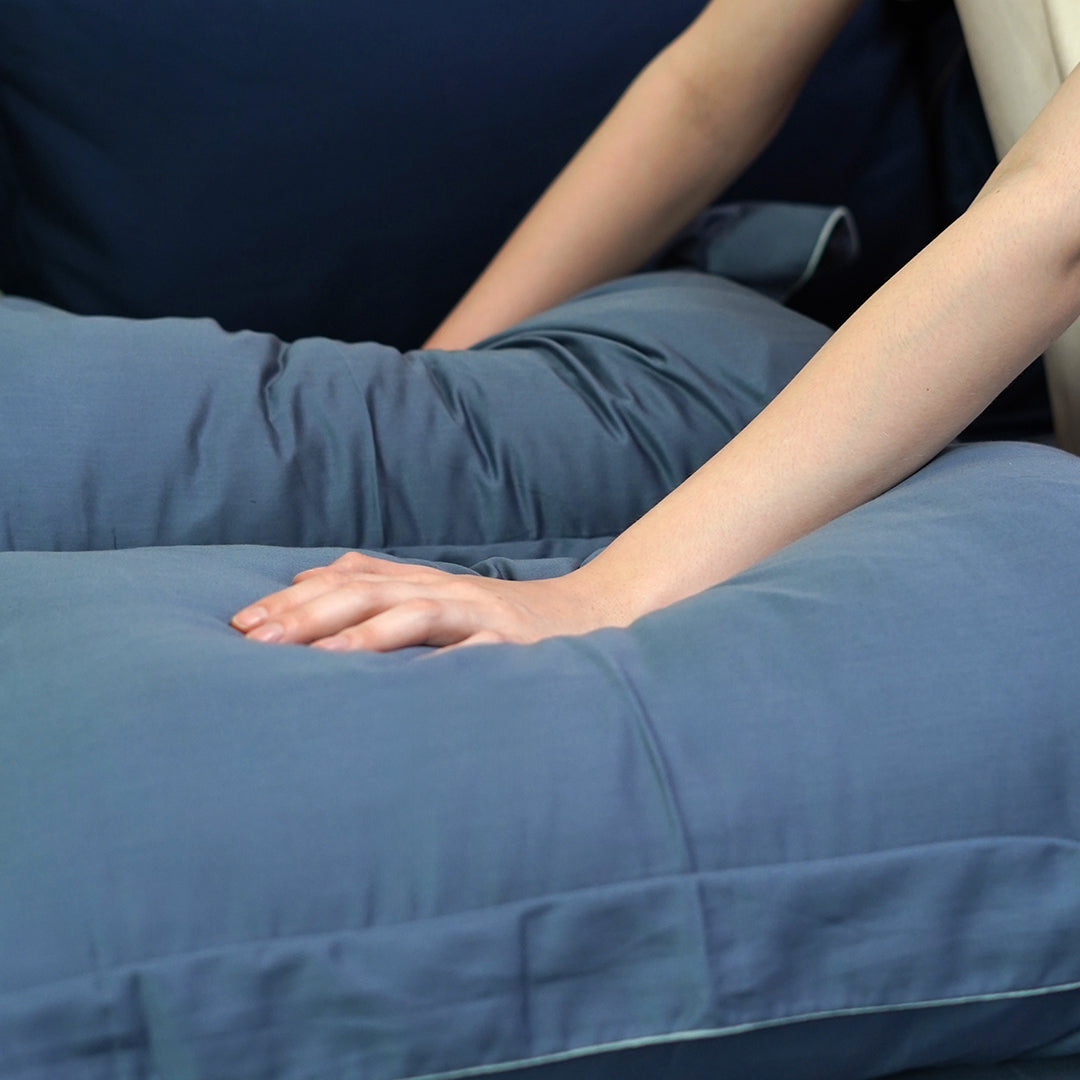 Origin Bedsheet In Cool Blue