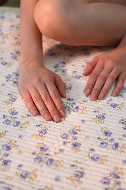 Misty Garden Reversible Bedcover