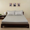 Waves Bedsheet In Pistachio