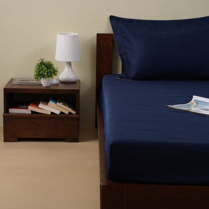 Origin Bedheet In Dark Blue