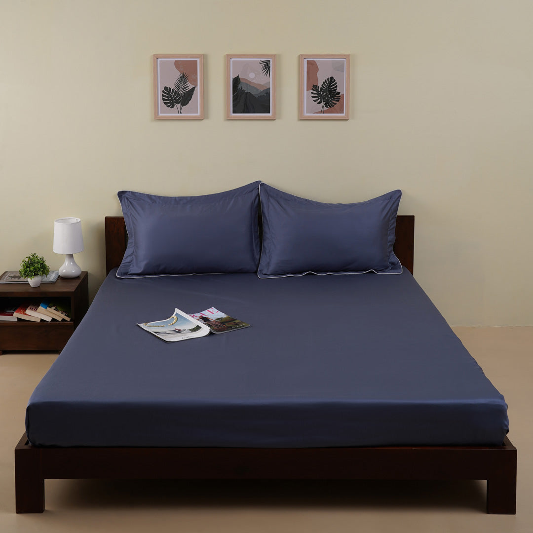 Origin Bedsheet In Cool Blue