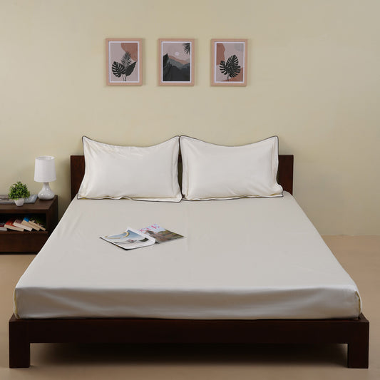 Origin Bedsheet In Vanilla Tint
