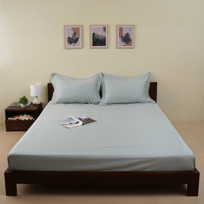 Origin Bedsheet In Aqua