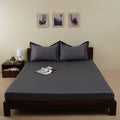 Moon Bedsheet In Grey