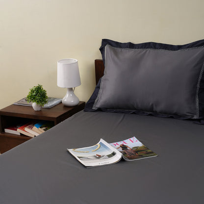 Moon Bedsheet In Grey