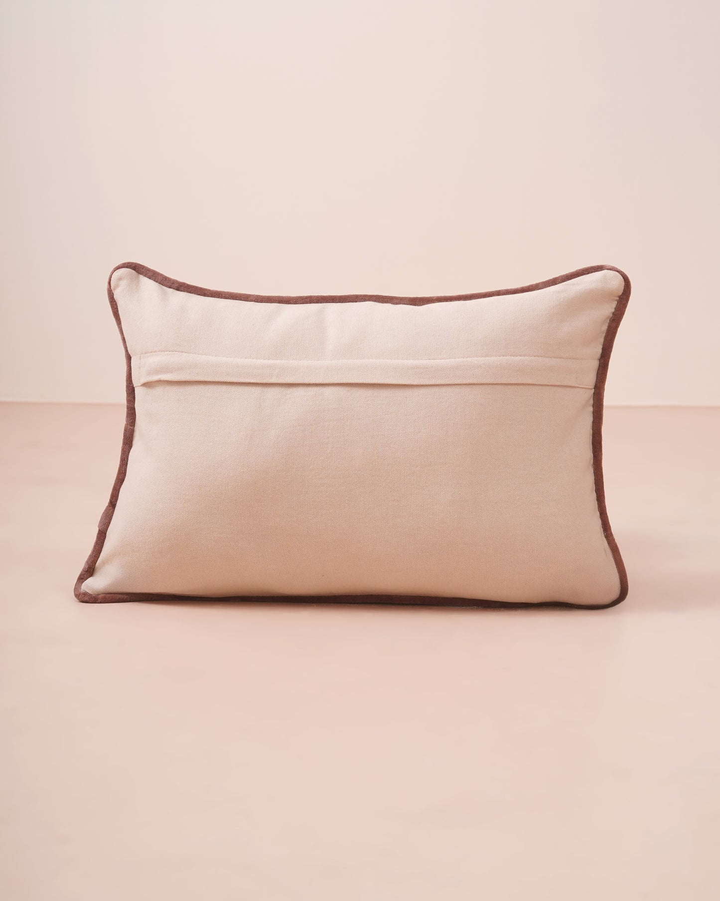 Ikat Embroidered Cushion cover
