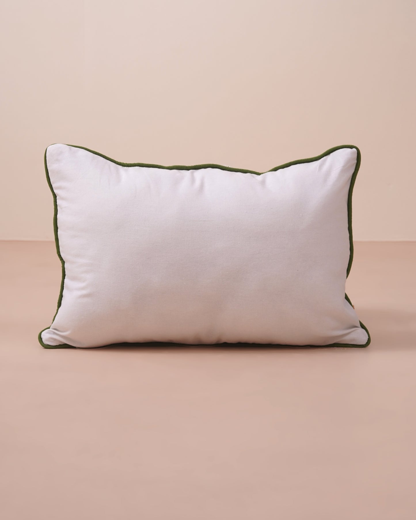 Floral Garden Embroidered cushion cover