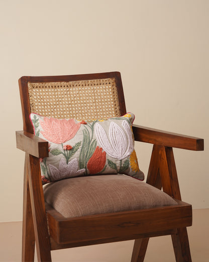 Lotus Tufted Cushion Cover