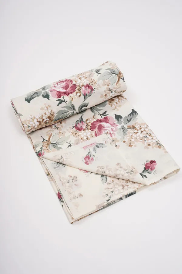 Ivory Floral Garden