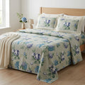 Blue Mist Cotton Bedsheet Set