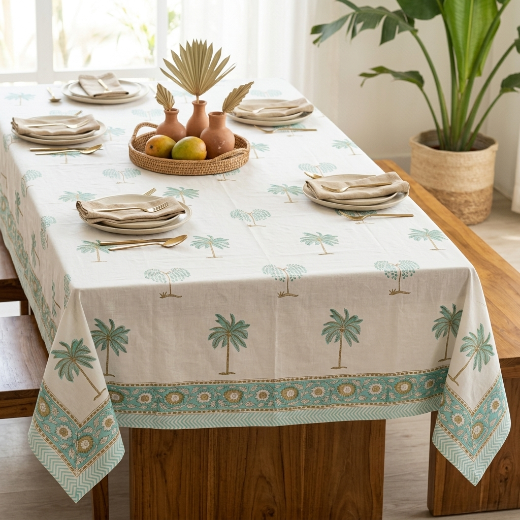 Tal Vana Table Cover (6 Seater)