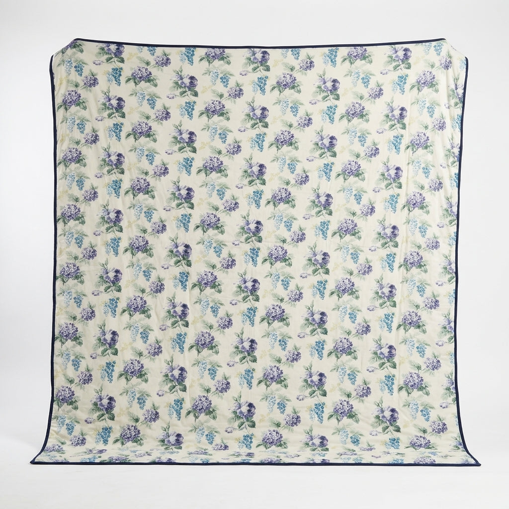 Blue Rose Garden Mul Dohar (Single)- 2 Pcs