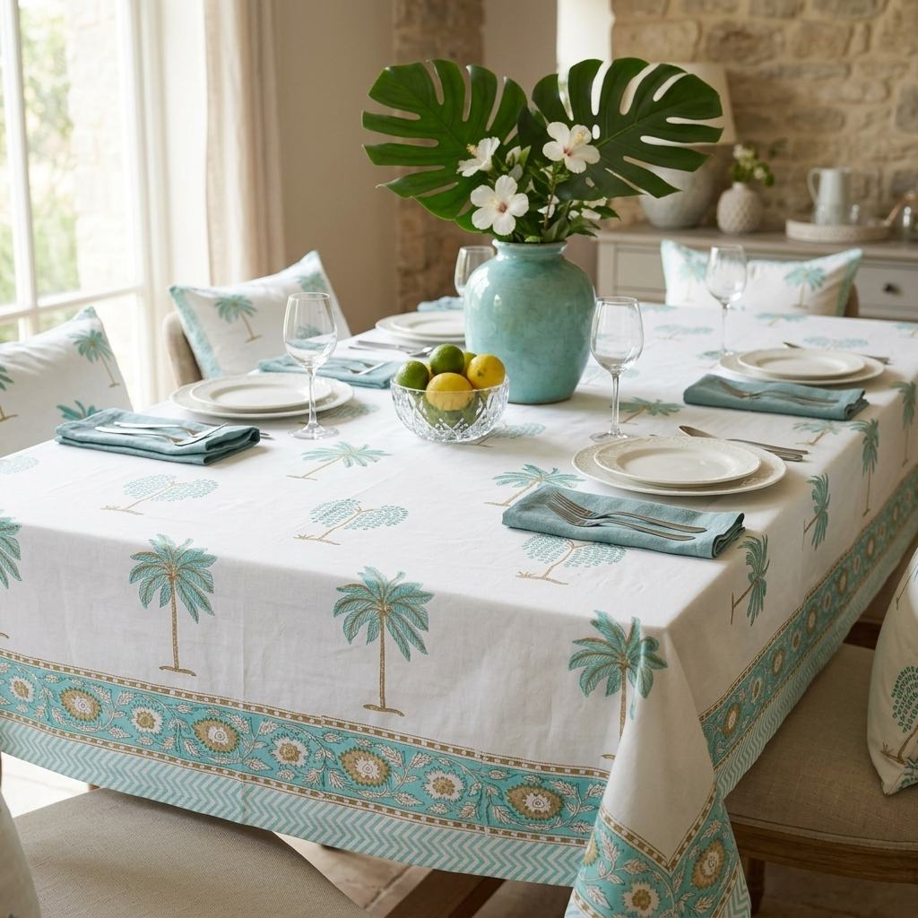 Tal Vana Table Cover (6 Seater)