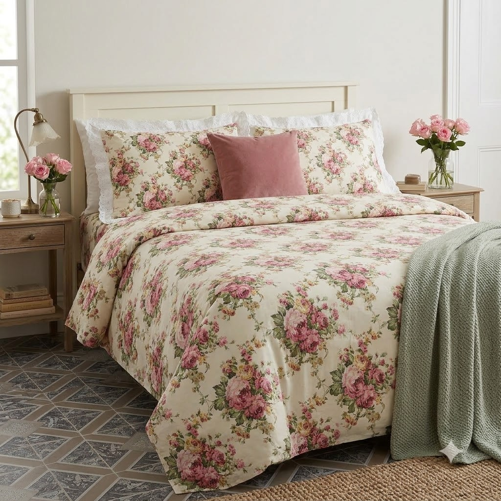 Rida Bedsheet - King size Bedsheet