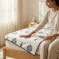 Indigo Bloom Mul Dohar (Single) - 2 Pcs