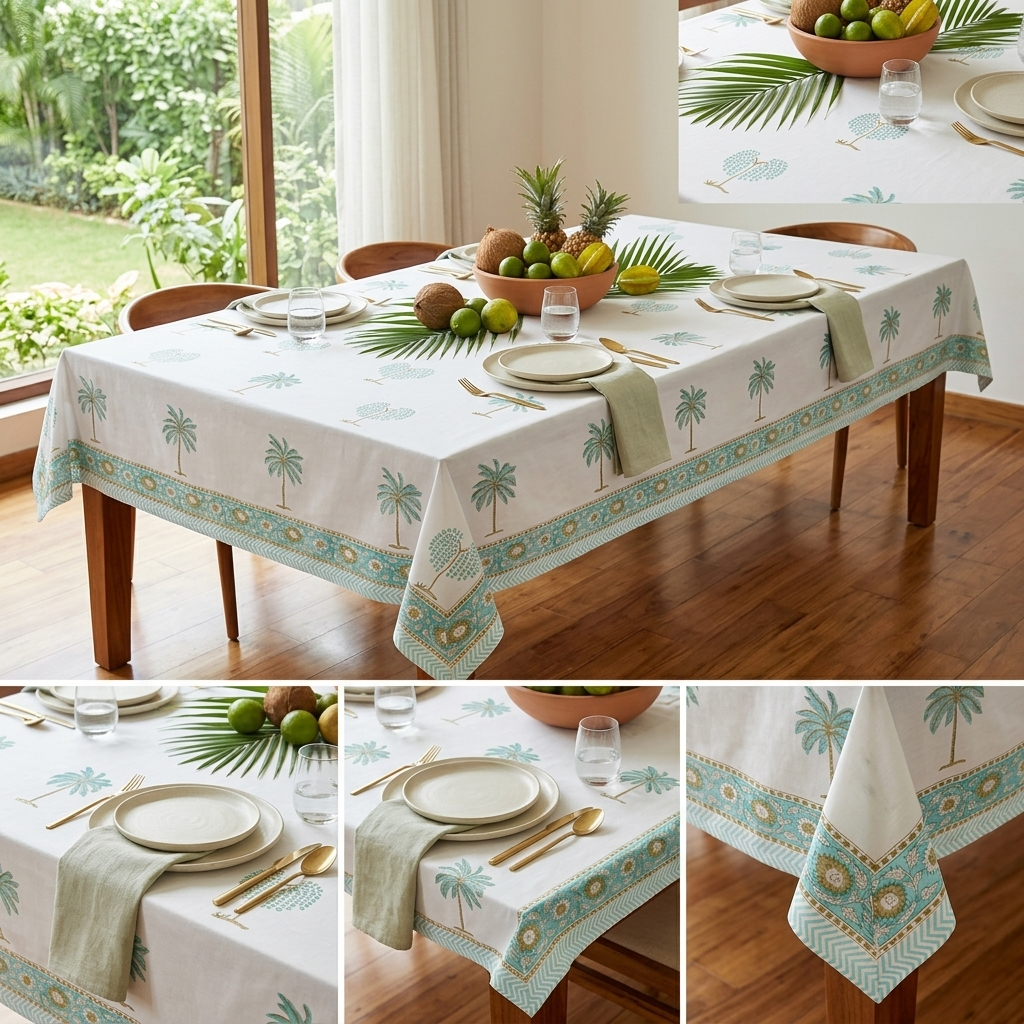 Tal Vana Table Cover (6 Seater)