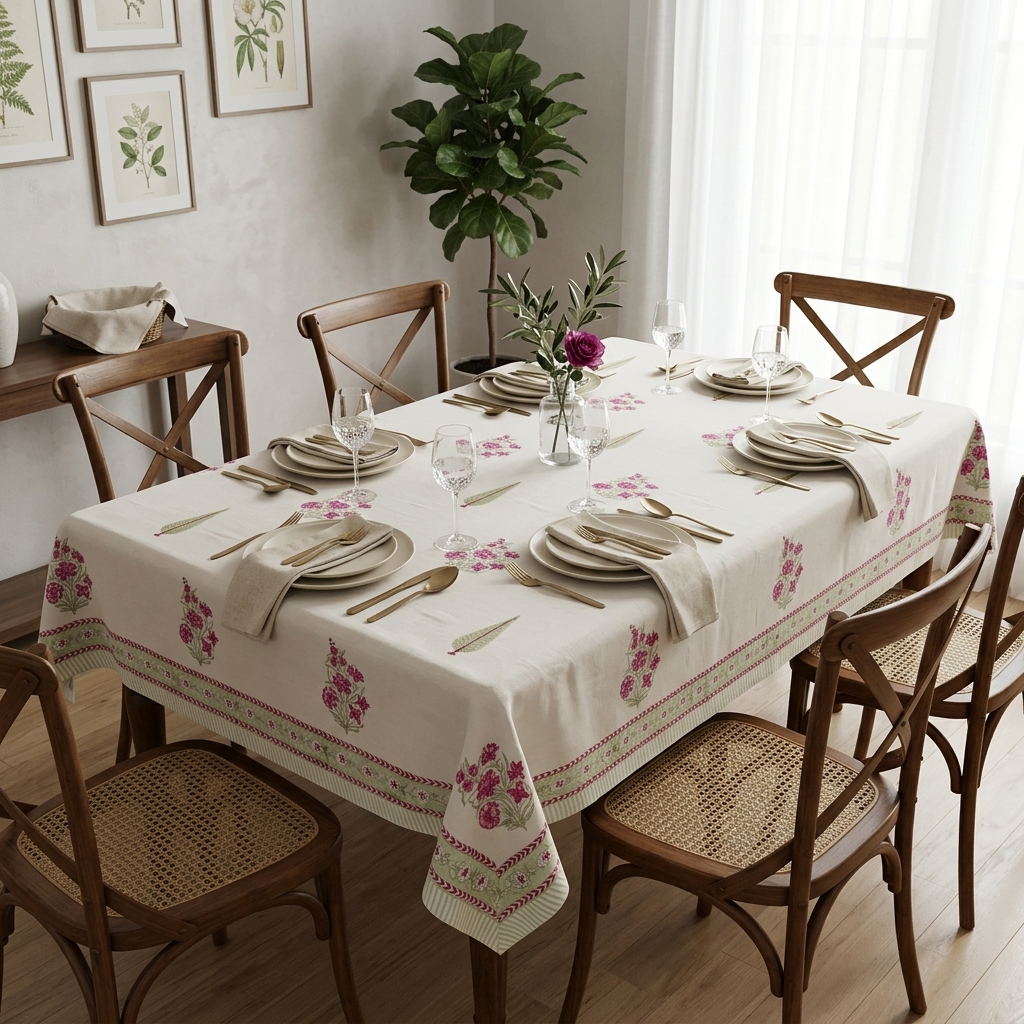 Rani Kunj Table Cover (6 Seater)