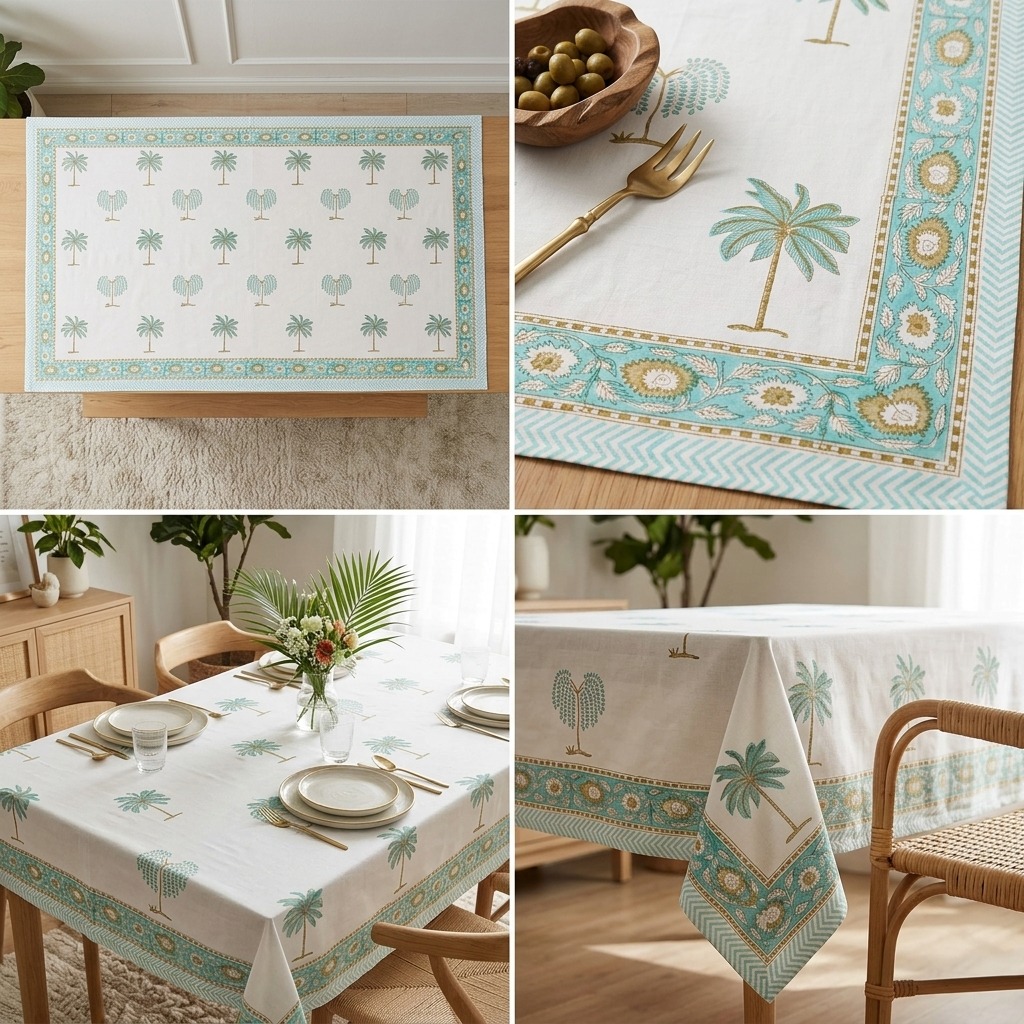 Tal Vana Table Cover (6 Seater)
