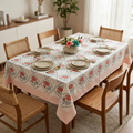Gulab Jaali Table Cover (6 Seater)