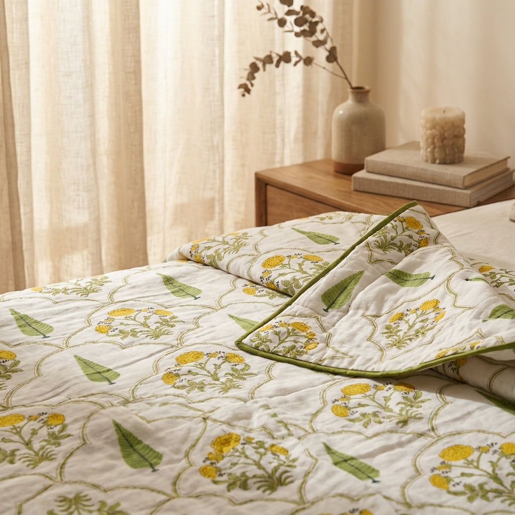 Marigold Garden Mul Dohar (Double)
