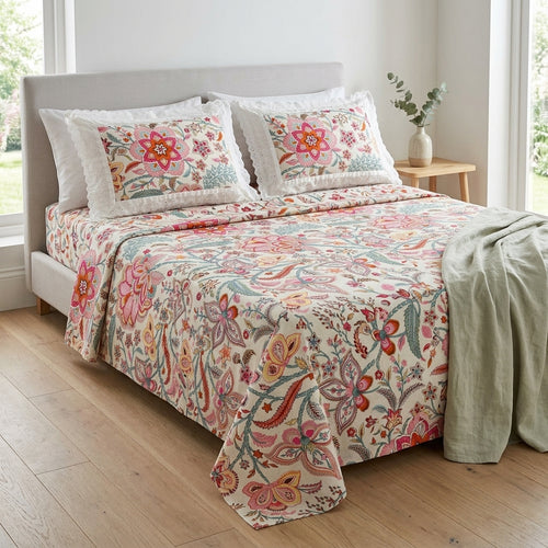 Jaipur Bloom Cotton Bedsheet