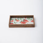 Pomegranate Charm Rectangle Tray