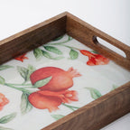 Pomegranate Charm Rectangle Tray