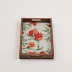 Pomegranate Charm Rectangle Tray
