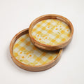 Butterbright Round Tray (Set of 2)