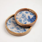 Bluora Round Tray (set of 2)