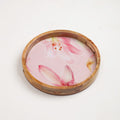 Pinkanova Round tray ( set of 2)